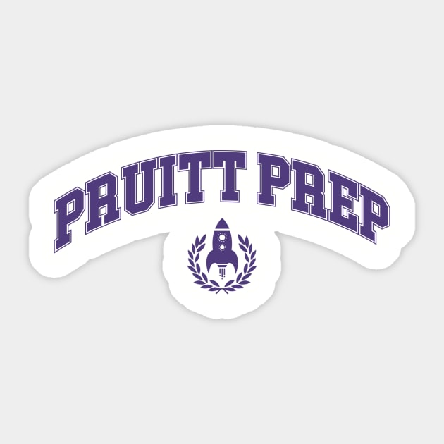 Pruitt Prep Sticker by GZM Podcasts